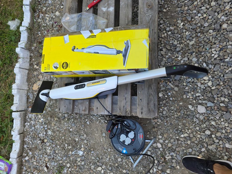 Mop cu abur Karcher SC 3 Upright EasyFix, 1600 W, rezervor 0,5 l
