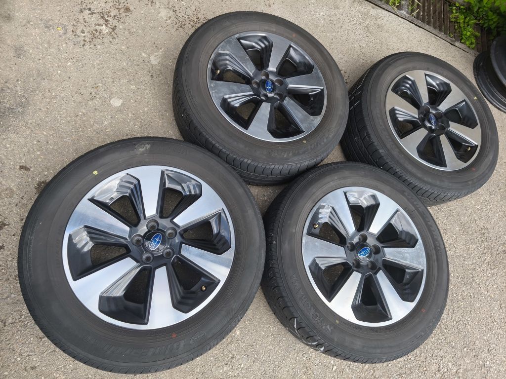 17" оригинални алуминиеви джанти за Subaru Legacy.