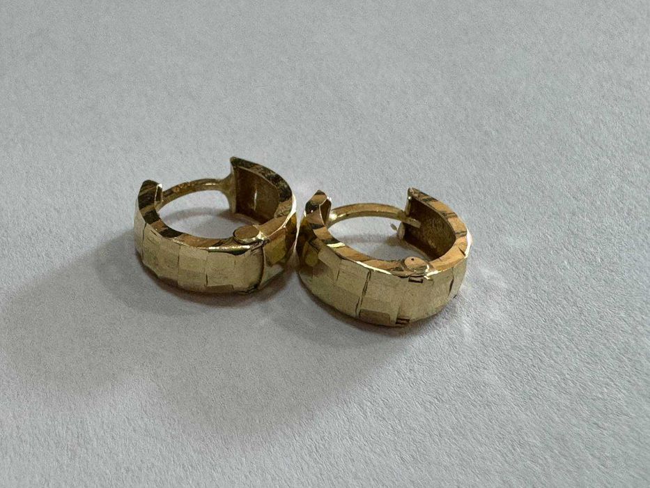 Златни обеци 14К