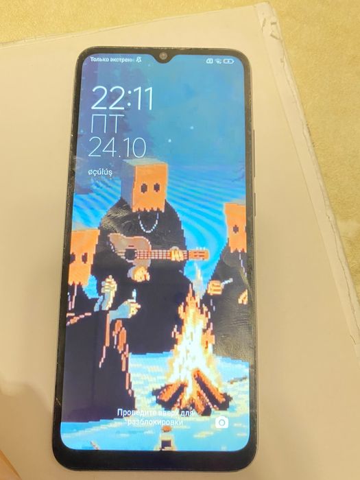 Redmi 10c в отличном состояние с чехлом экран не менялся