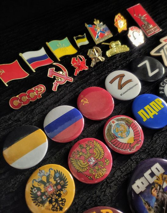 Значки Пины. СССР - Россия - День Победы.