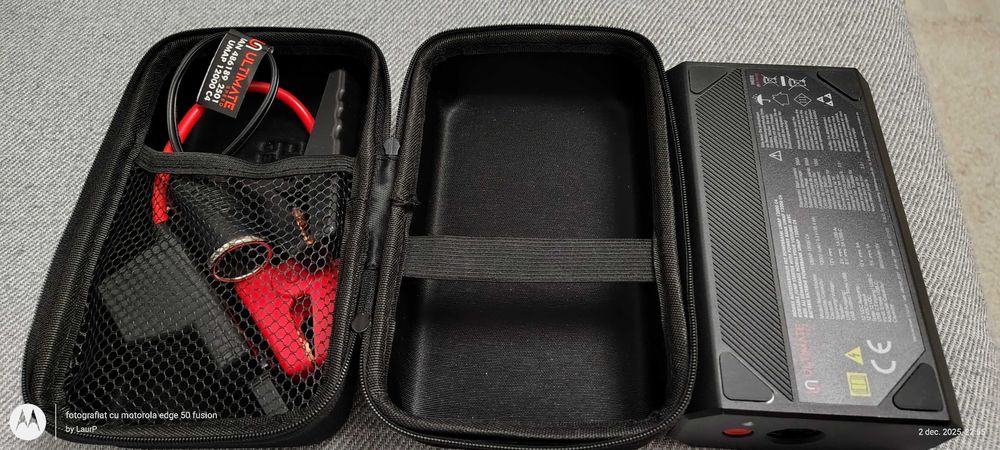 Starter portabil auto cu baterie externa