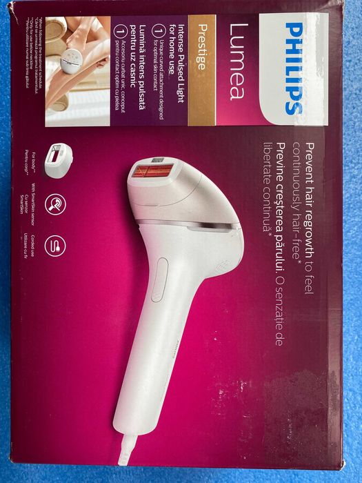 Epilator IPL Philips Lumea Seria 8000 BRI940/00, Senzor Smartskin