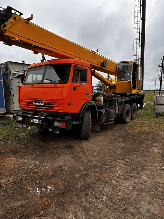 Услуги автокрана 25 т