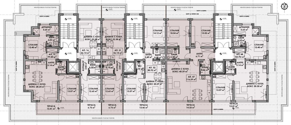 Продава се Тристаен апартамент в София, Малинова долина - 100 кв.м за 2062 €/кв.м - Снимка #13