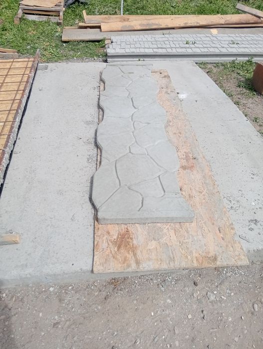 Gard din plăci de beton