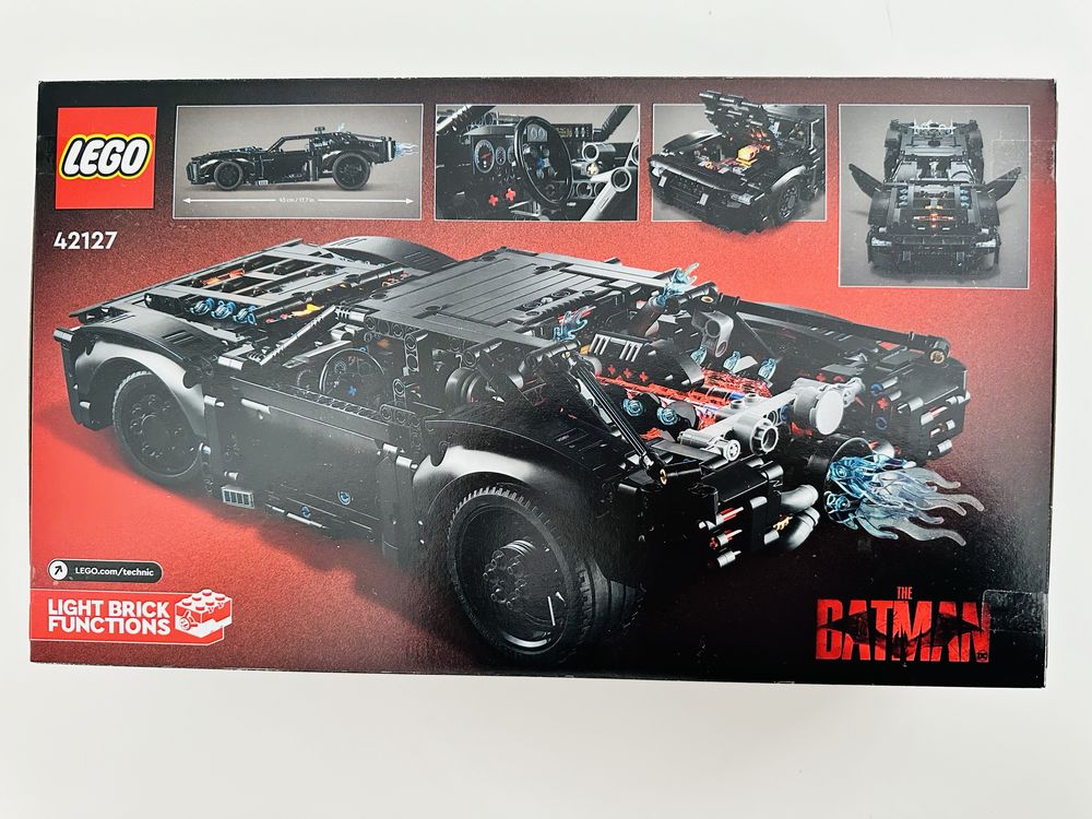 LEGO Technic - BATMAN - BATMOBILE 42127, 1360 piese