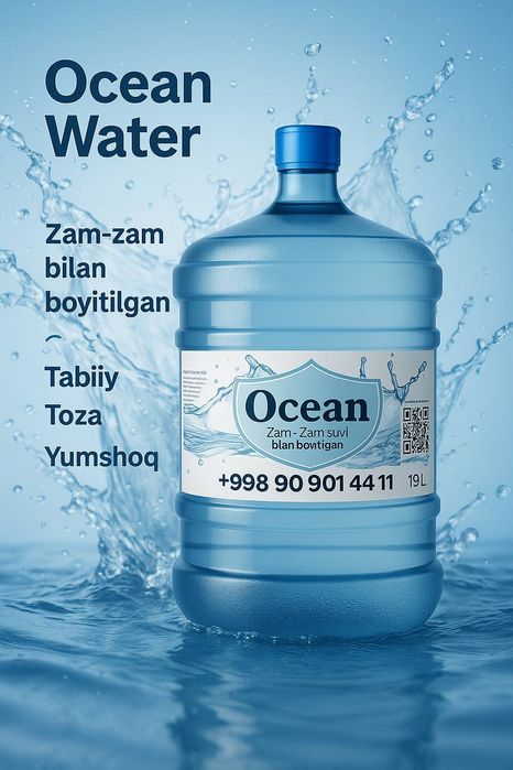 Suv 19 litir ichimlik suvi kuller suvi / 19 литров питьевой воды – для