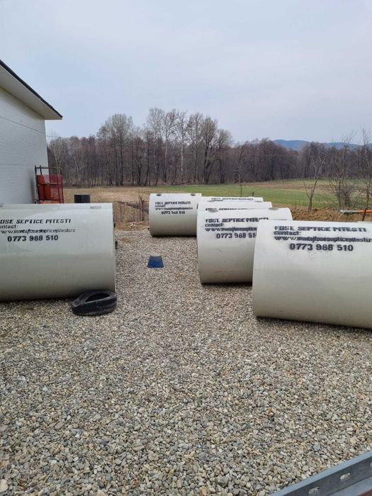 Fose septice,rezervoare, ministatii de epurare, sisteme drenaj