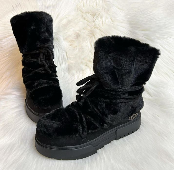 Ghete negre Ugg iarna