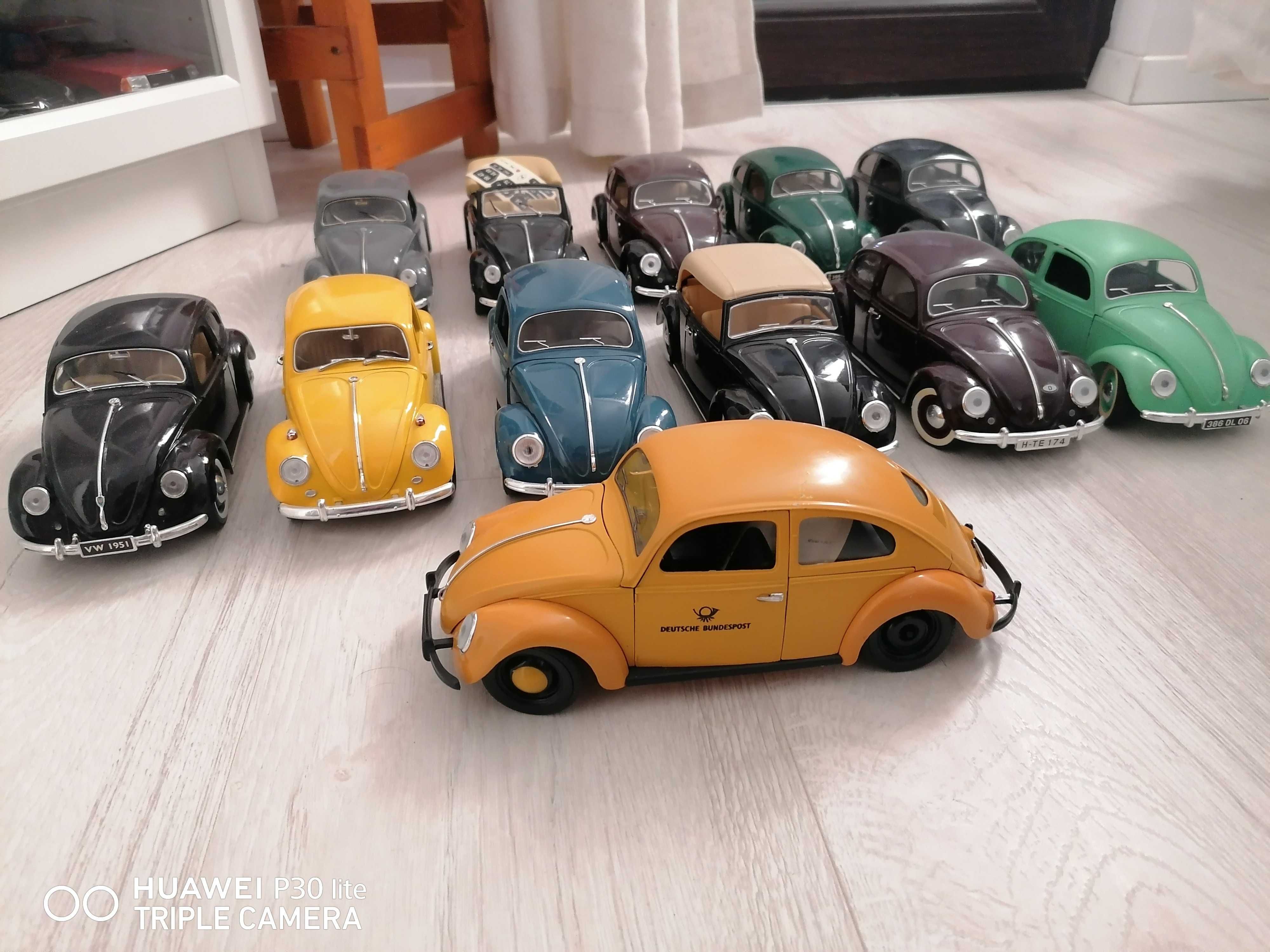 Colecție de machete auto Volkswagen Beetle scara 1:18