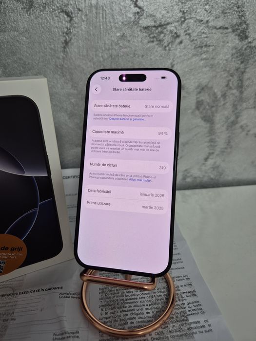 IPhone 16 PRO Garanție 2027