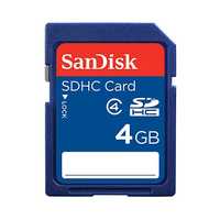 Vand card de memorie SanDisk - 4 GB - SDHC - nou