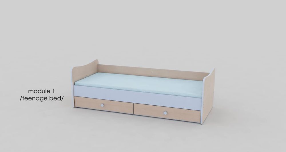 Vând pătuț transformabil