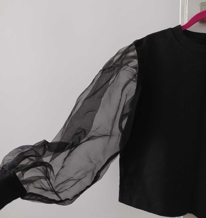 Bluza mâneci bufante M