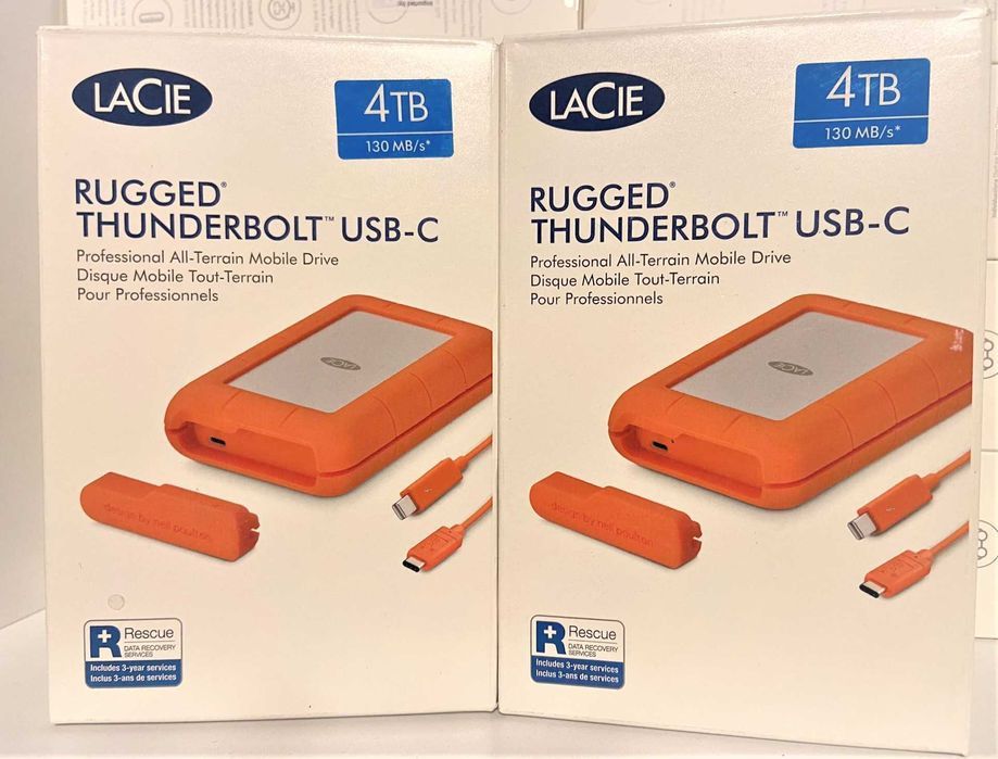 HDD Extern portabil Lacie RUGGED Thunderbolt 4TB Nou sigilat