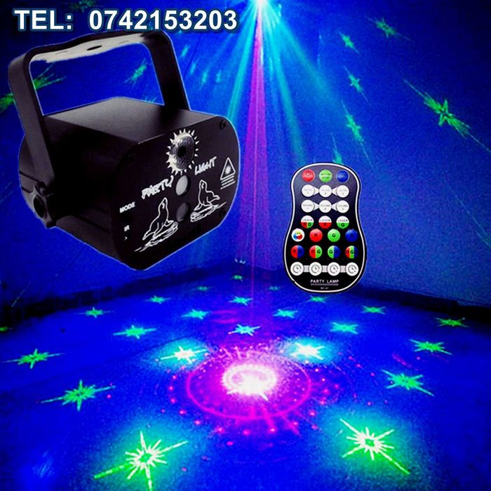 LASER  Dj Party Topolino UV RGB