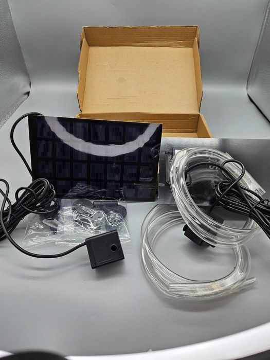 Соларни помпи за фонтан  AISITIN – комплект с дюзи и маркуч - 2бр!