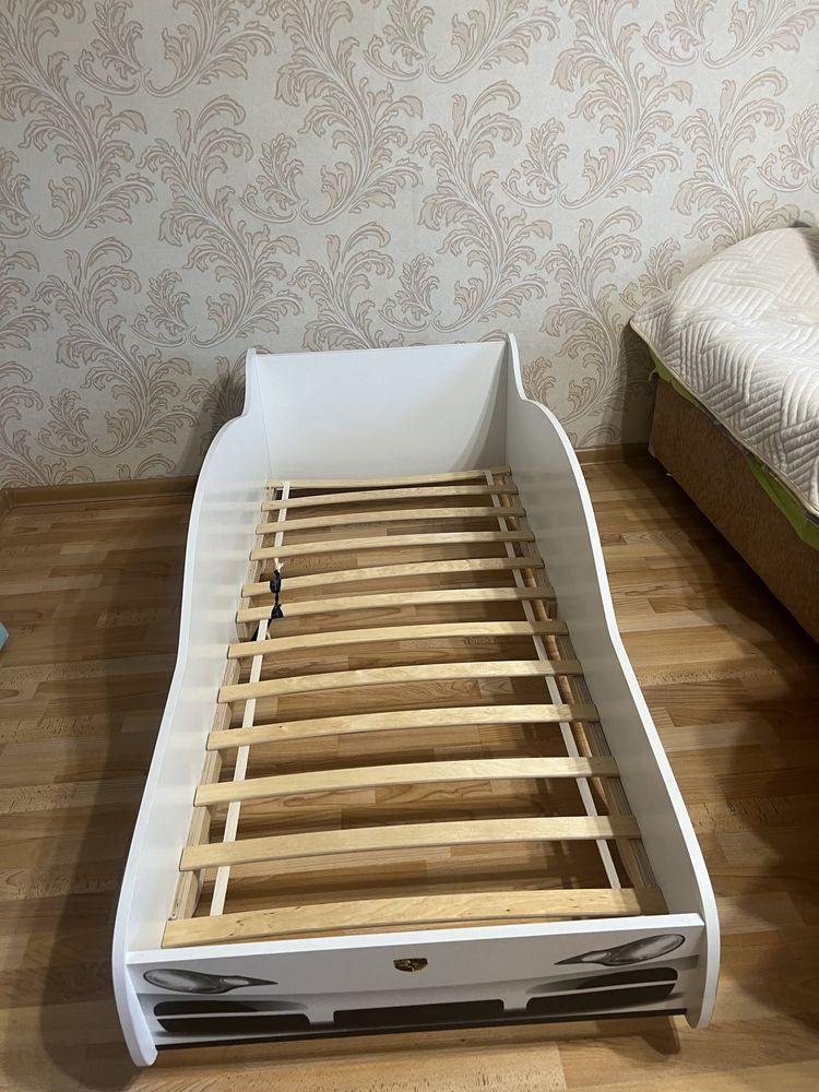 Детская кровать для мальчиков, машинка кровать