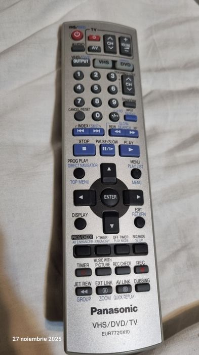 Dvd player/video hi-fi recorder Panasonic nv-vp31/telecomandă