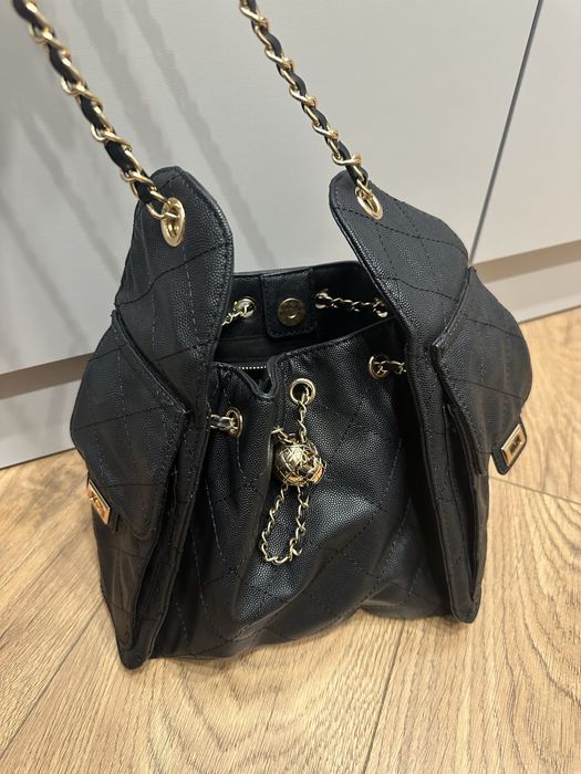 Кожанная сумка шанель