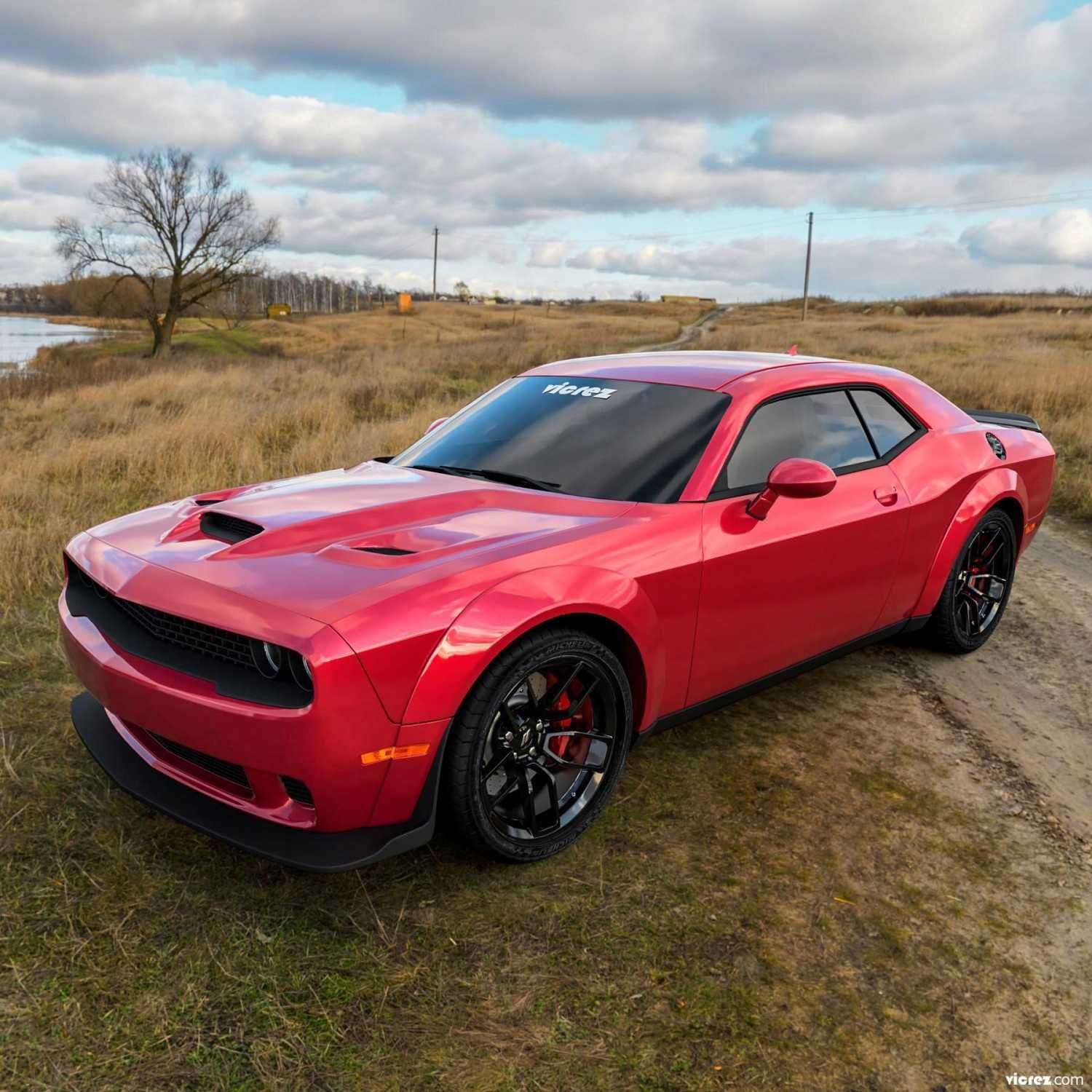 Алуминиев капак DODGE CHALLENGER HELLCAT SRT 2008 - 2021 година САЩ