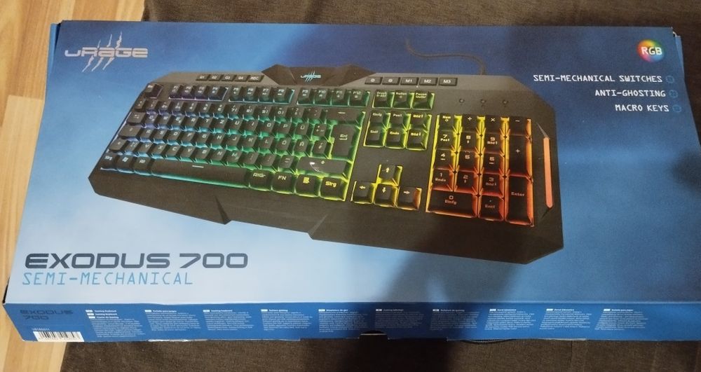 Клавиатура Hama Urage Exodus 700 SEMI-MECHANIC