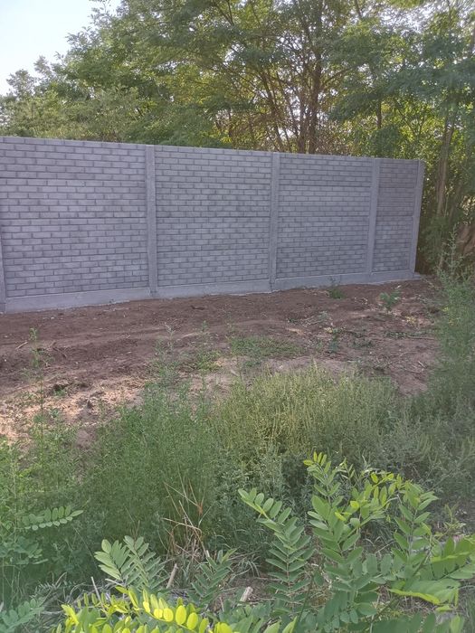 Gard din placi de beton