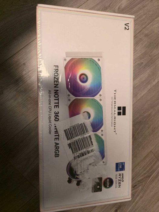 AIO Thermalright Frozen Notte 360 White ARGB V2 – 360mm, nou sigilat