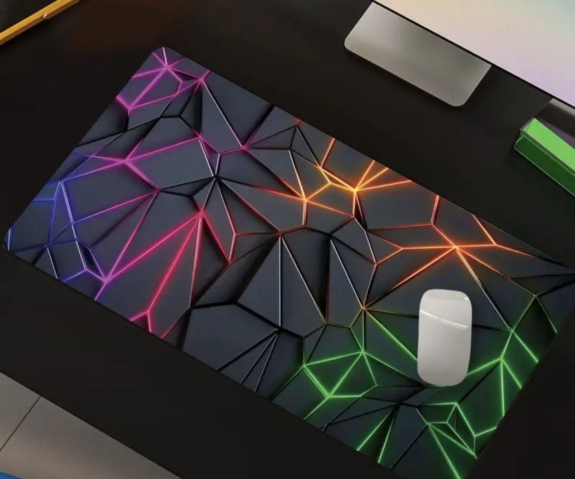 Голям геймърски пад за мишка и клавиатура