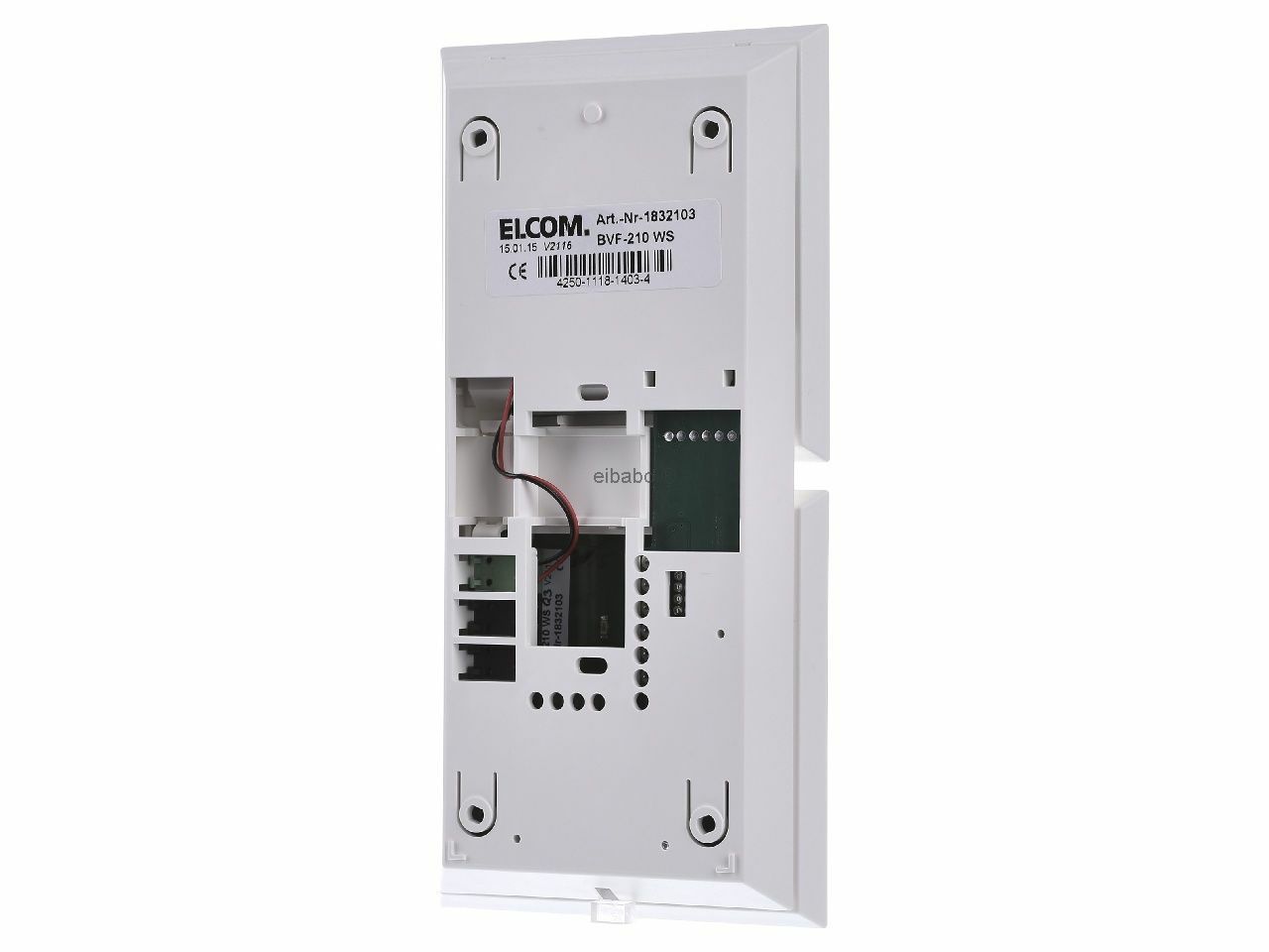 Video-interfon Elcom BVF-210 WS unitate interioara - Alb