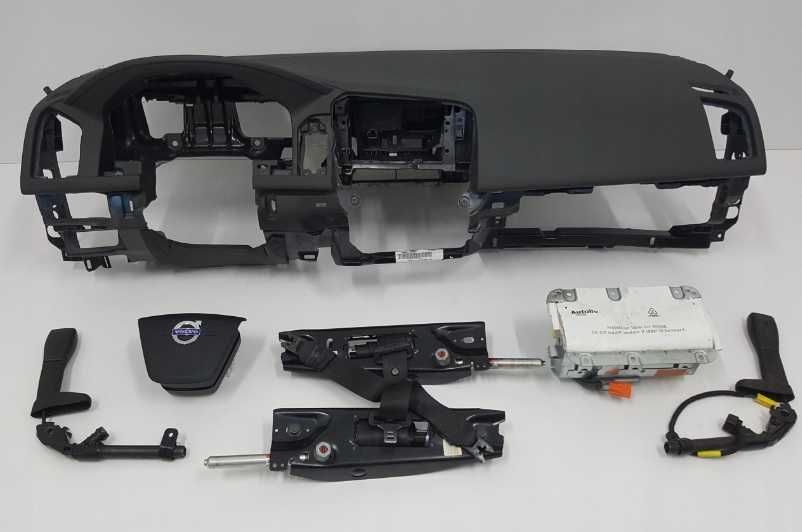 Volvo XC60 2008 / 2013 kit airbag / plansa de bord / set centuri