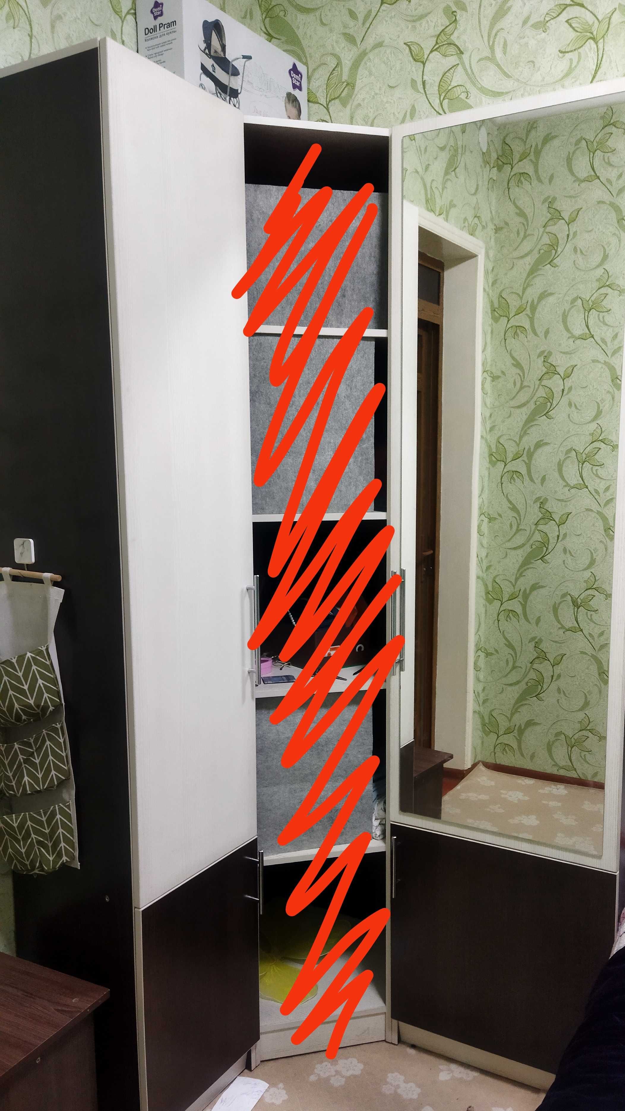 Шкаф прихожий угловой