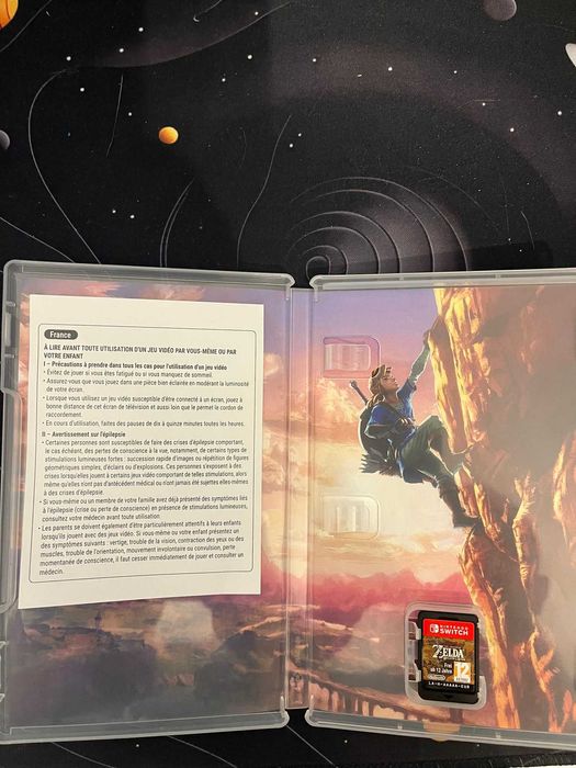 The Legend of Zelda : Breath of the Wild Nintendo Switch