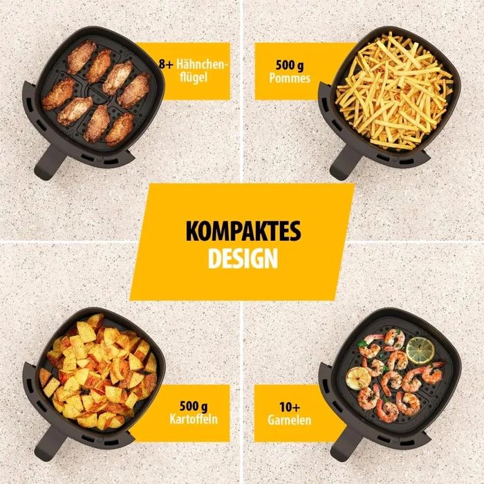 Уред за готвене с горещ въздух Tristar Mini Air Fryer 2L