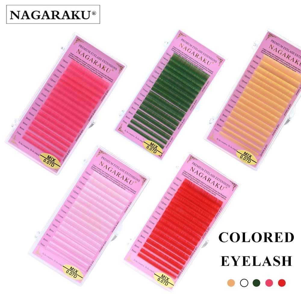 Цветни мигли Nagaraku . С безплатна доставка над 75 лева