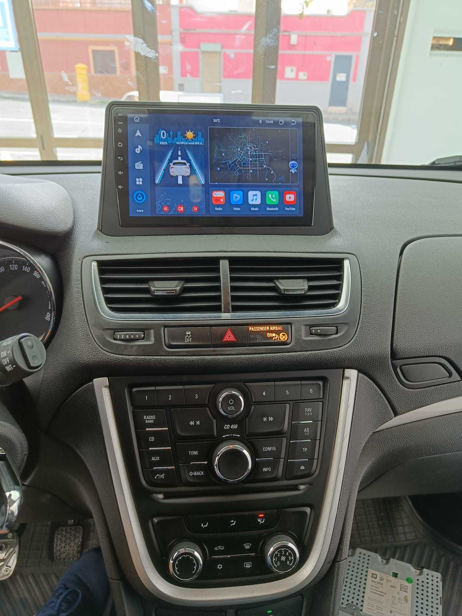 Navigatie Android Opel Mokka Waze YouTube GPS Carplay BT Moka