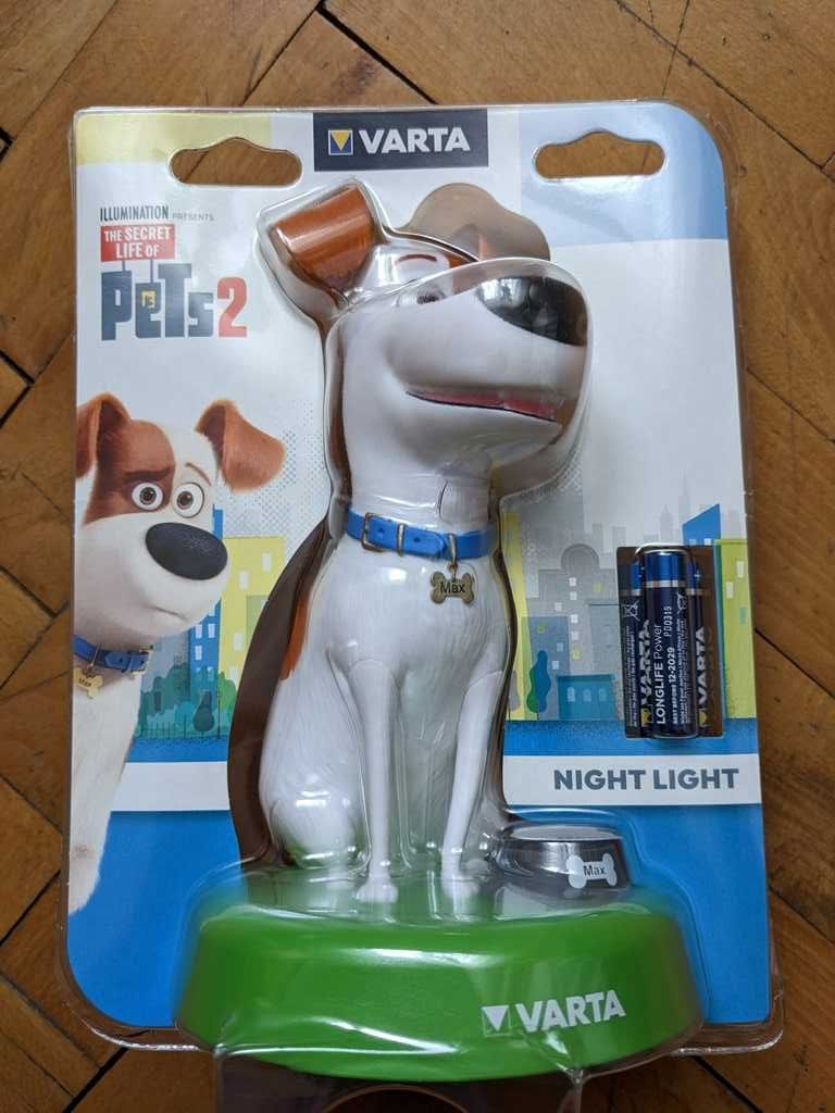 Lampa de veghe catel PETS 2 baterii AAA lumina calda copii SIGILAT