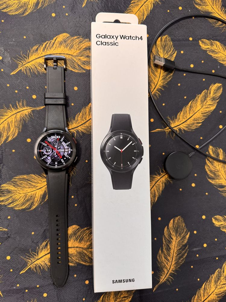 Smartwatch SAMSUNG Galaxy Watch4 Classic, 46mm, Android, Black