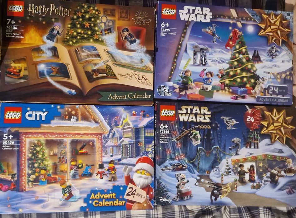 Lego Advent Calendar + NinjaGo Anniversary Box