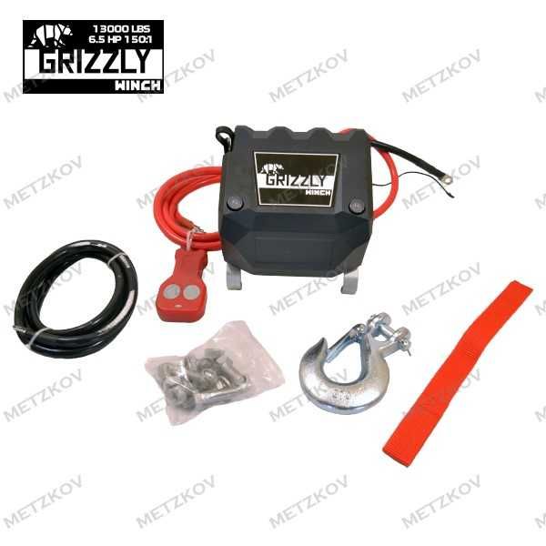 TRANSPORT GRATIS! Troliu Grizzly Winch 13000 lbs 5897kg sufa sintetica