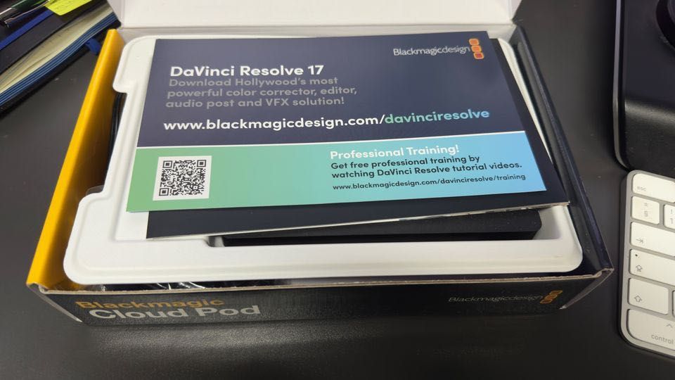 Blackmagic Cloud Pod - Спешно
