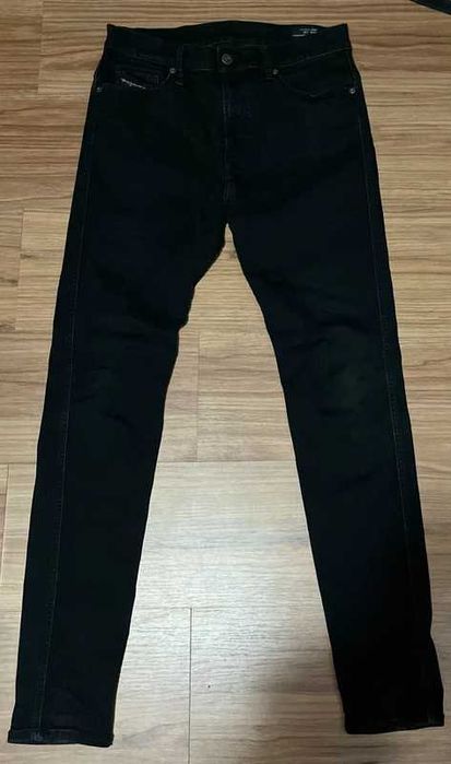 Diesel, Blugi skinny D-Istort, Negru, W33-L30
