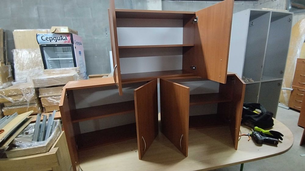 Кухненски шкафове горен ред 80/60/30см 3бр