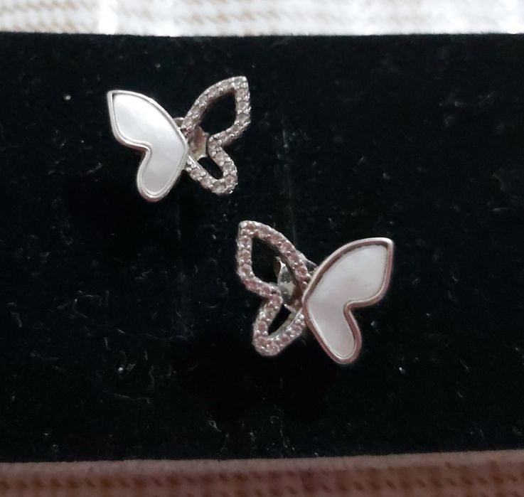 Серьги серебро 925 проба