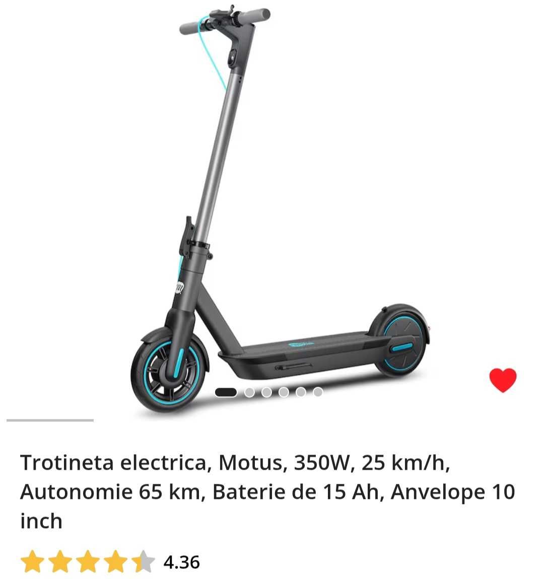 Trotineta electrica motus cu autonomie 65 km