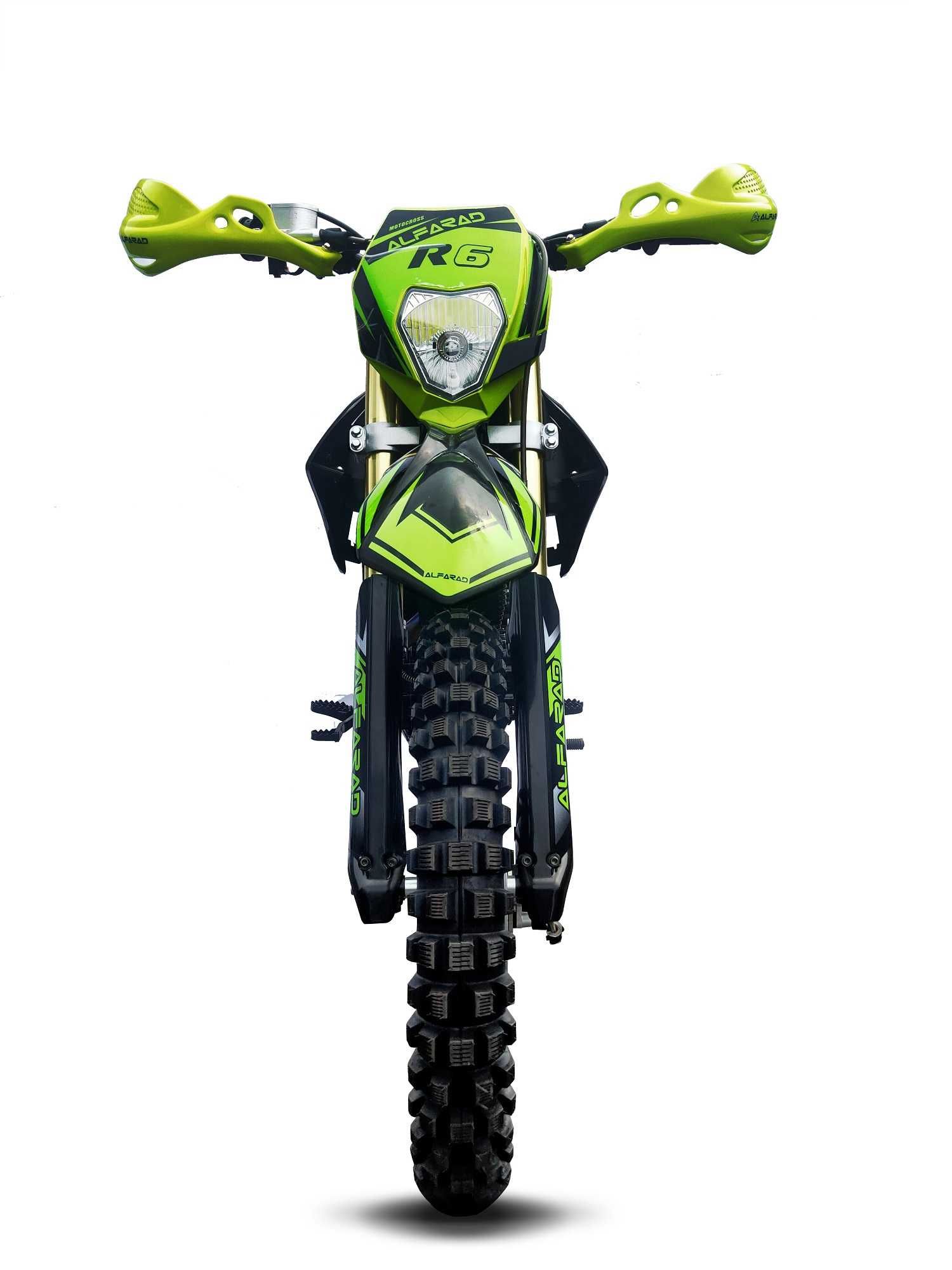 Motocicleta Cross Enduro Alfarad Profi 250cc Pornire Buton Roti 21/18