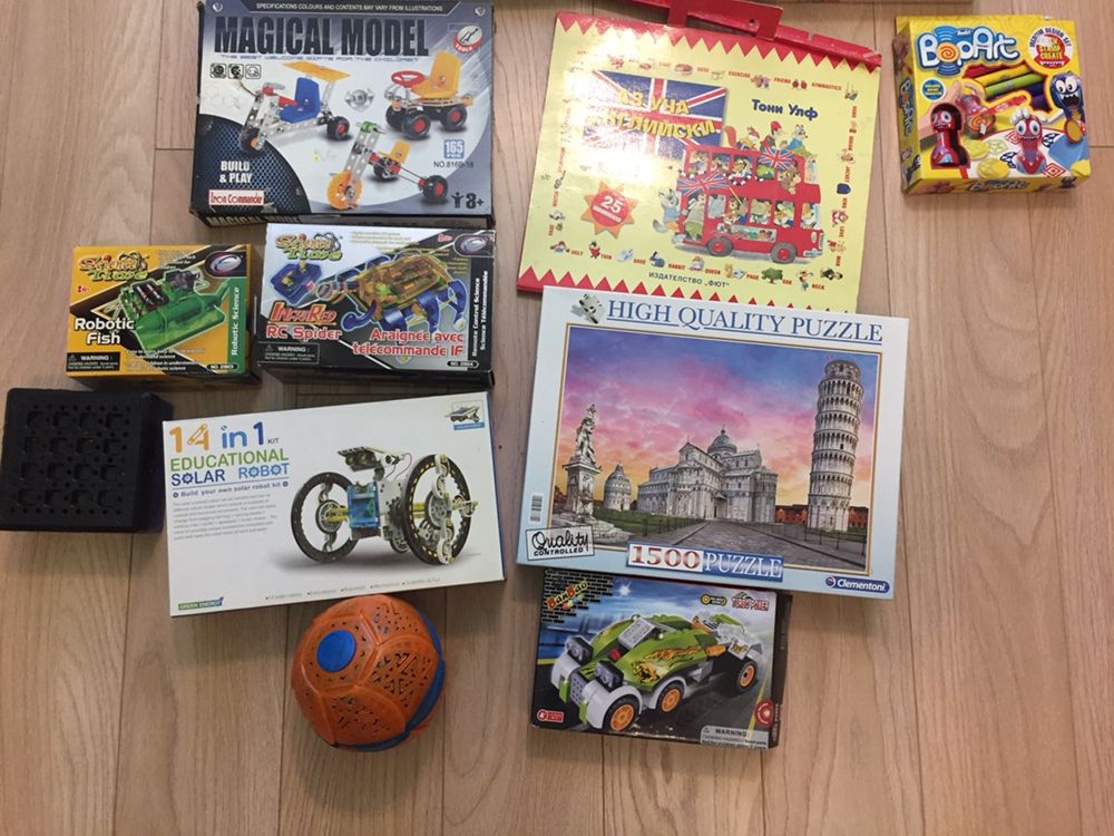 Разнообразни занимателни и семейни игри, развиващи интелекта
