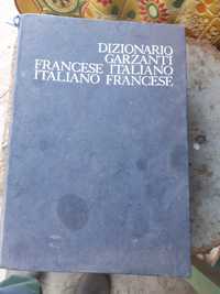 Dictionar vintage francez/italian/italian,francez Garzanti