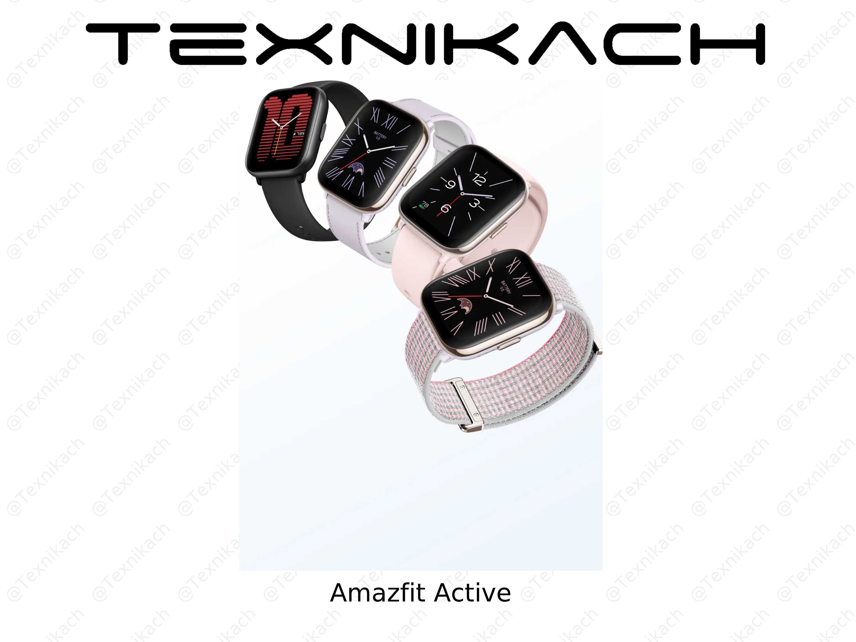 Yangi • Amazfit Active • Dastavka